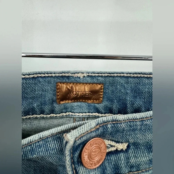 NWT MOTHER The hustle ankle scenic route womens jeans size 31 - Picture 6 of 9